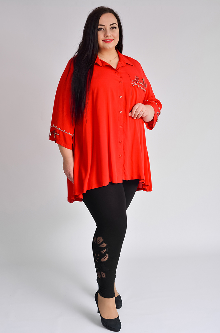 Лосіни чорні з витинанкою великих розмірів