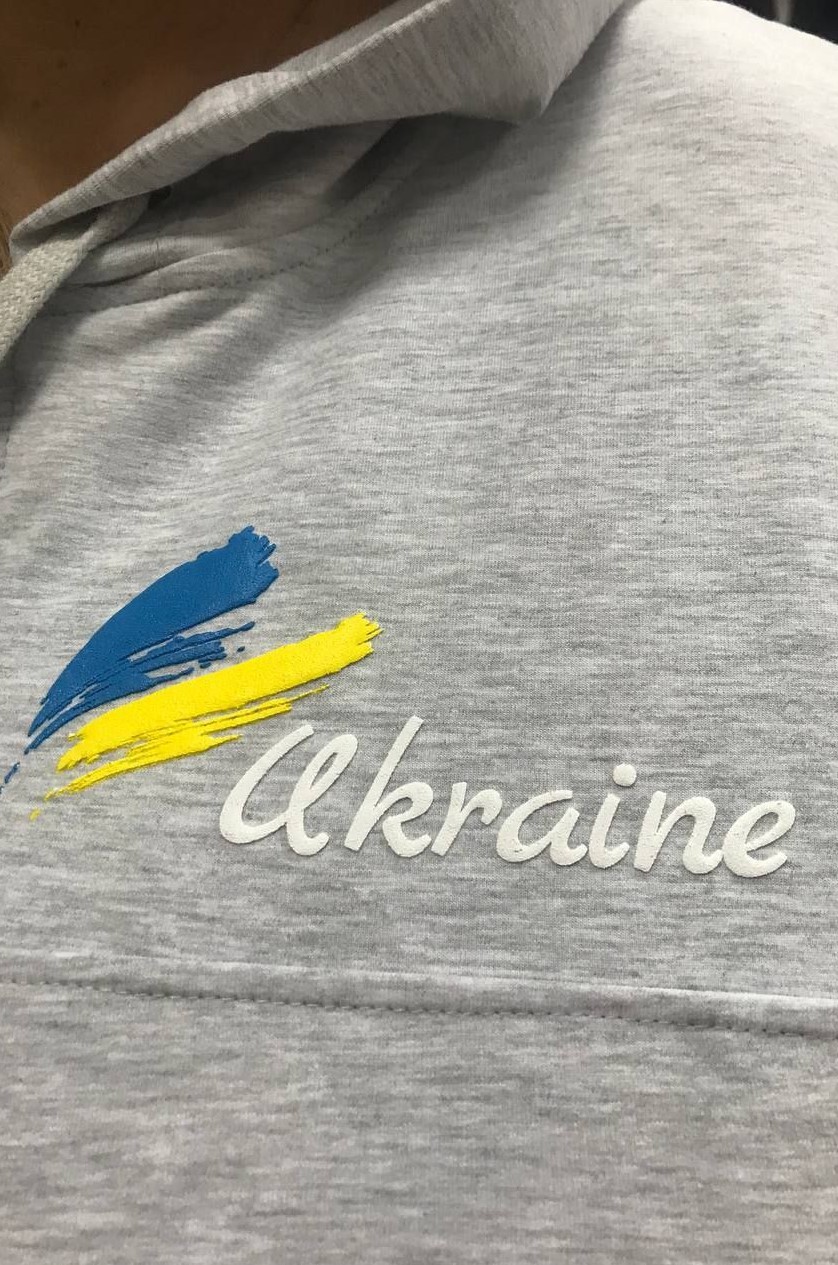 Мастерка з патріотичним принтом батал