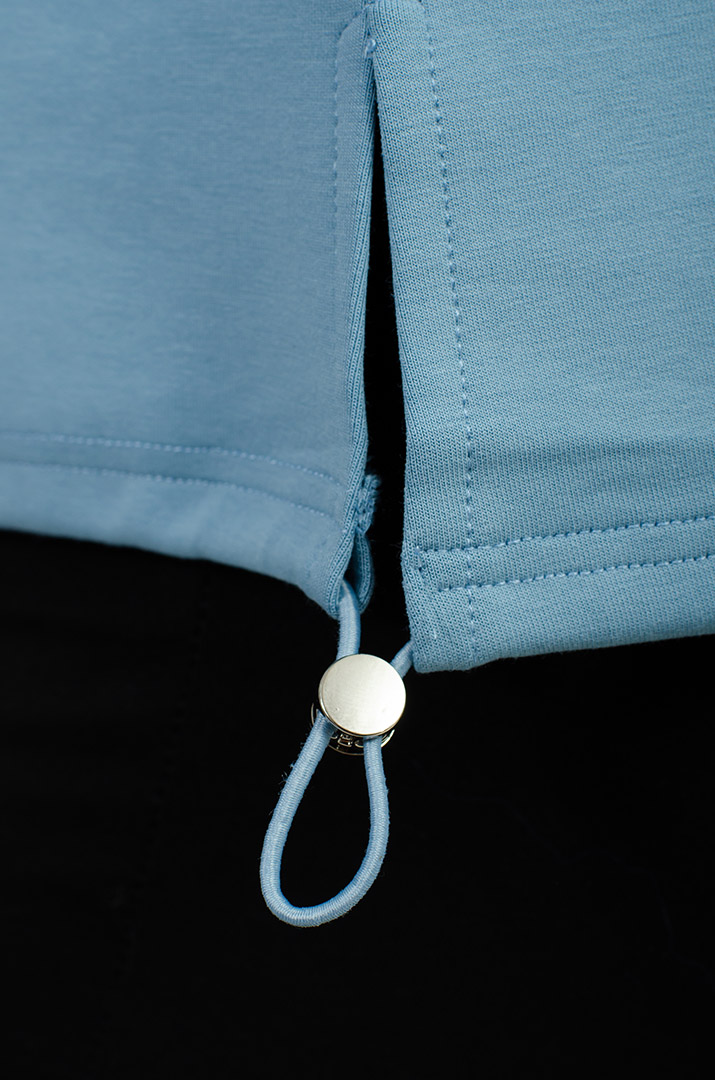 Трикотажна мастерка з кишенею-кенгуру великих розмірів