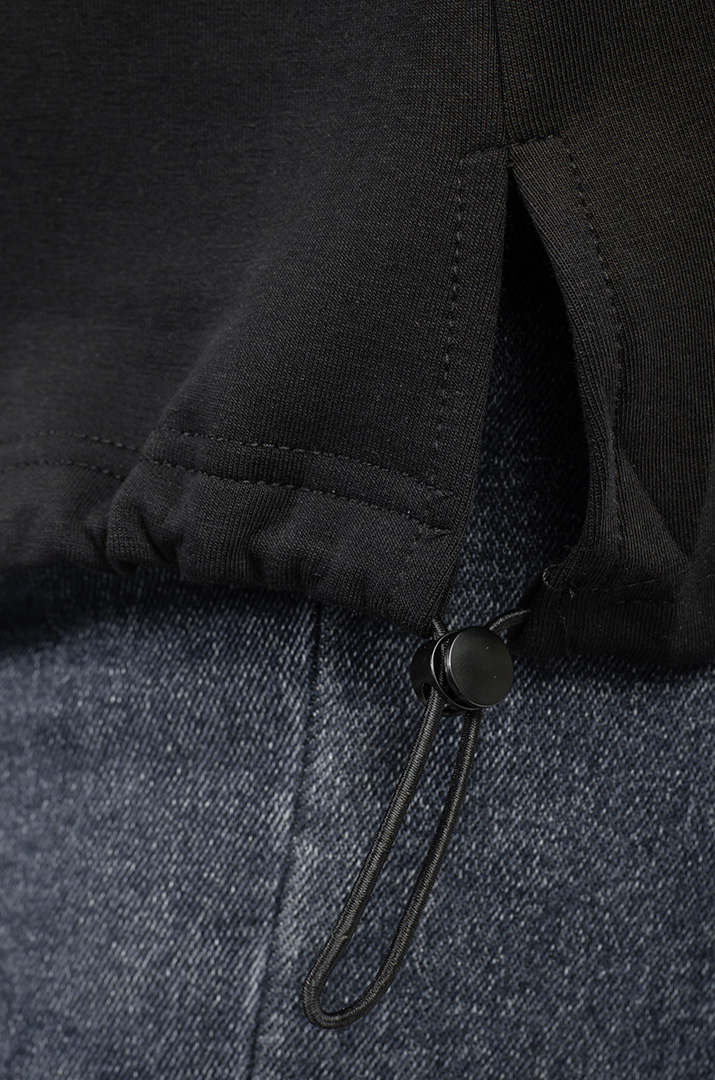 Трикотажна мастерка з кишенею-кенгуру великих розмірів