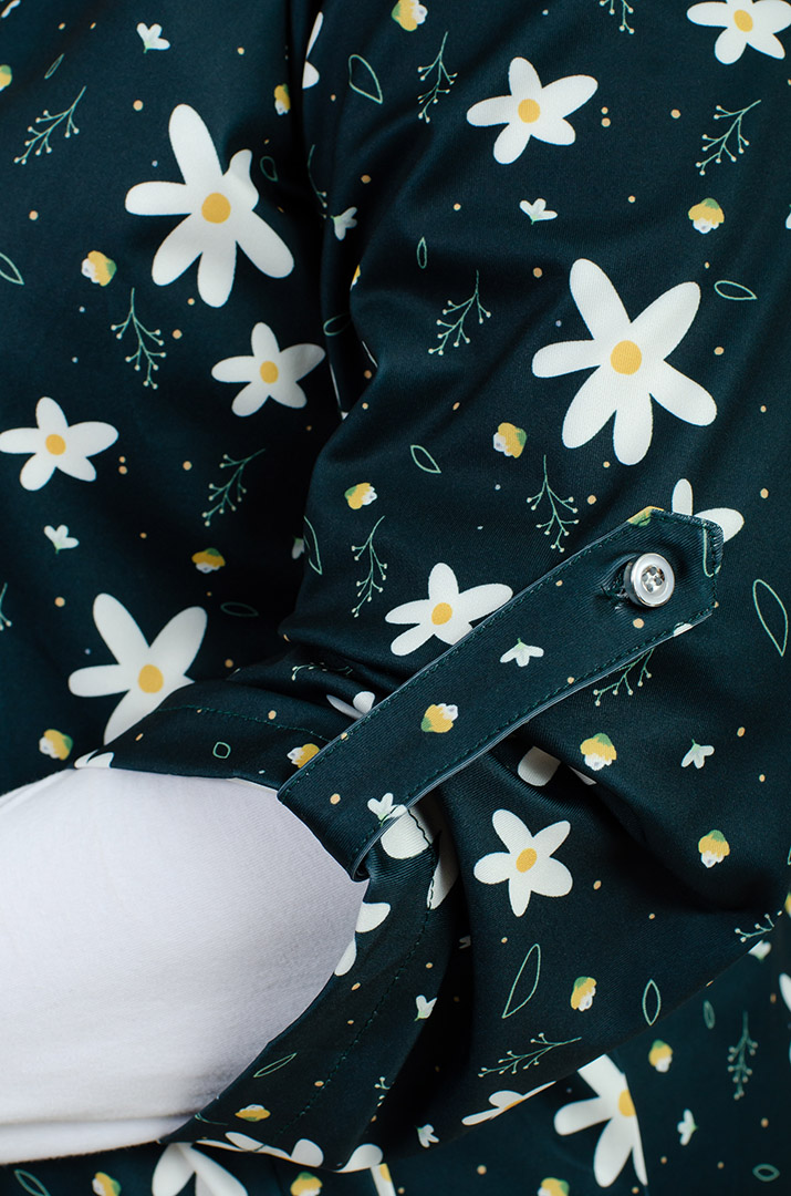 Яскрава мастерка в принт великих розмірів