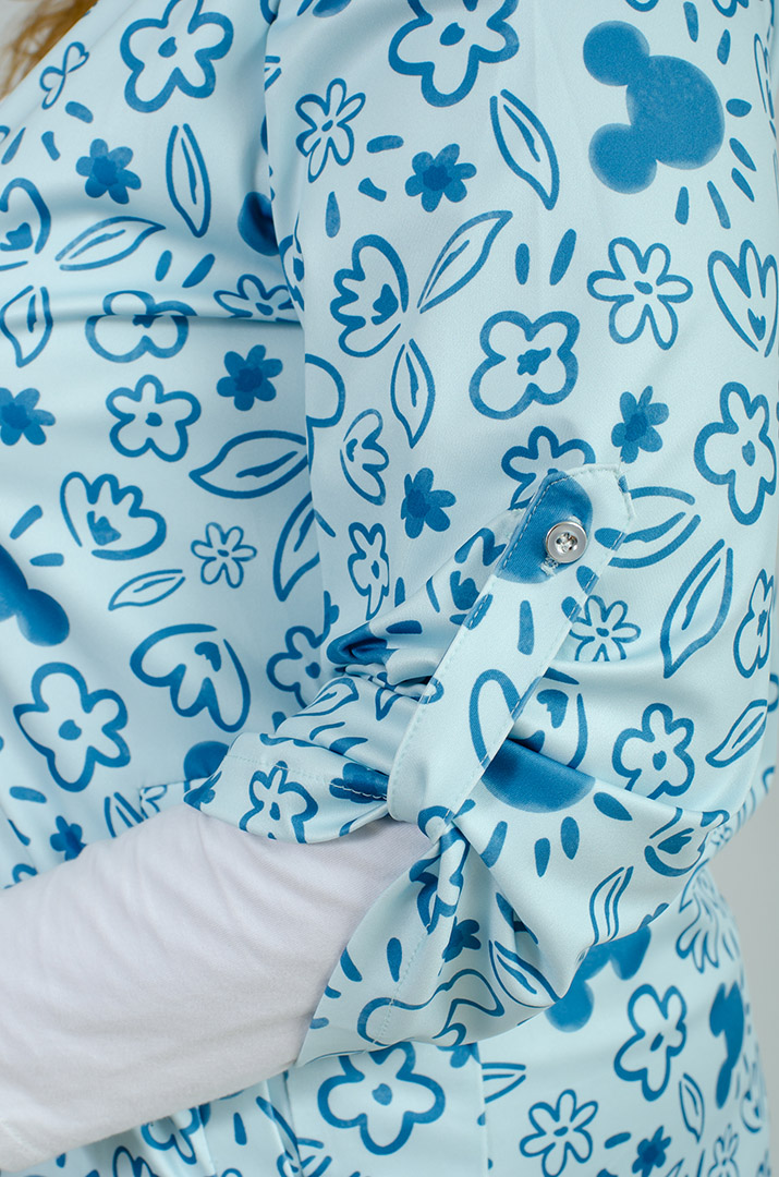 Яскрава мастерка в принт великих розмірів