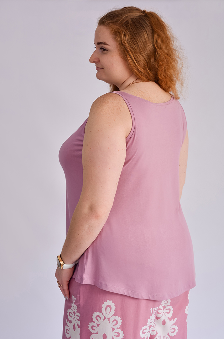 Майка коротка з мультяшними героями великих розмірів