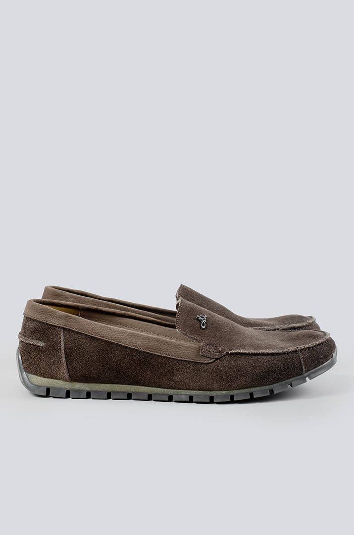 Мокасини замшеві на широкі ніжки великих розмірів