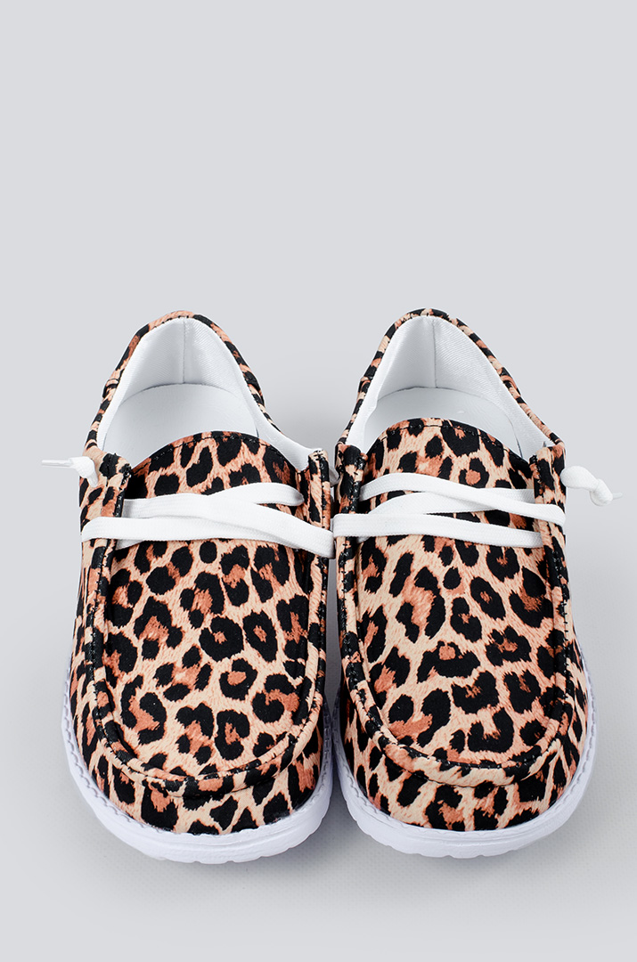 Мокасини леопардові великих розмірів