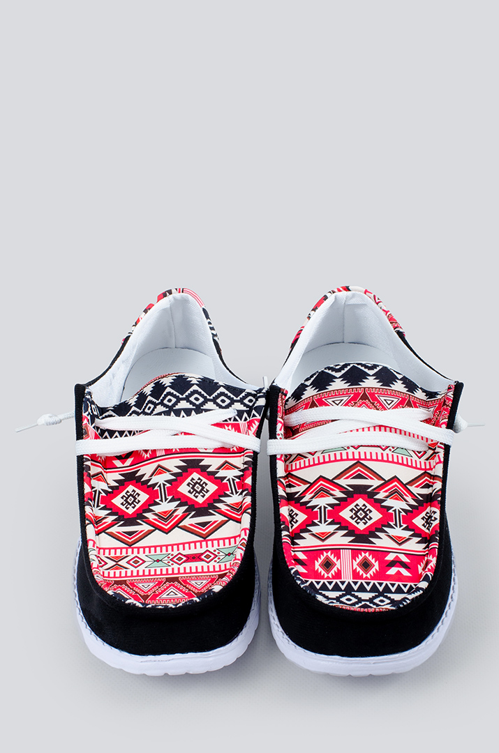 Мокасины в орнамент больших размеров