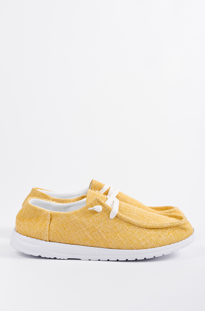Мокасини жовтого кольору великих розмірів