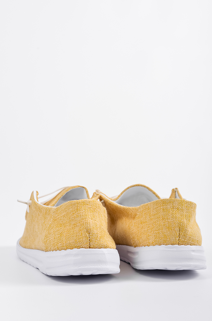 Мокасини жовтого кольору великих розмірів
