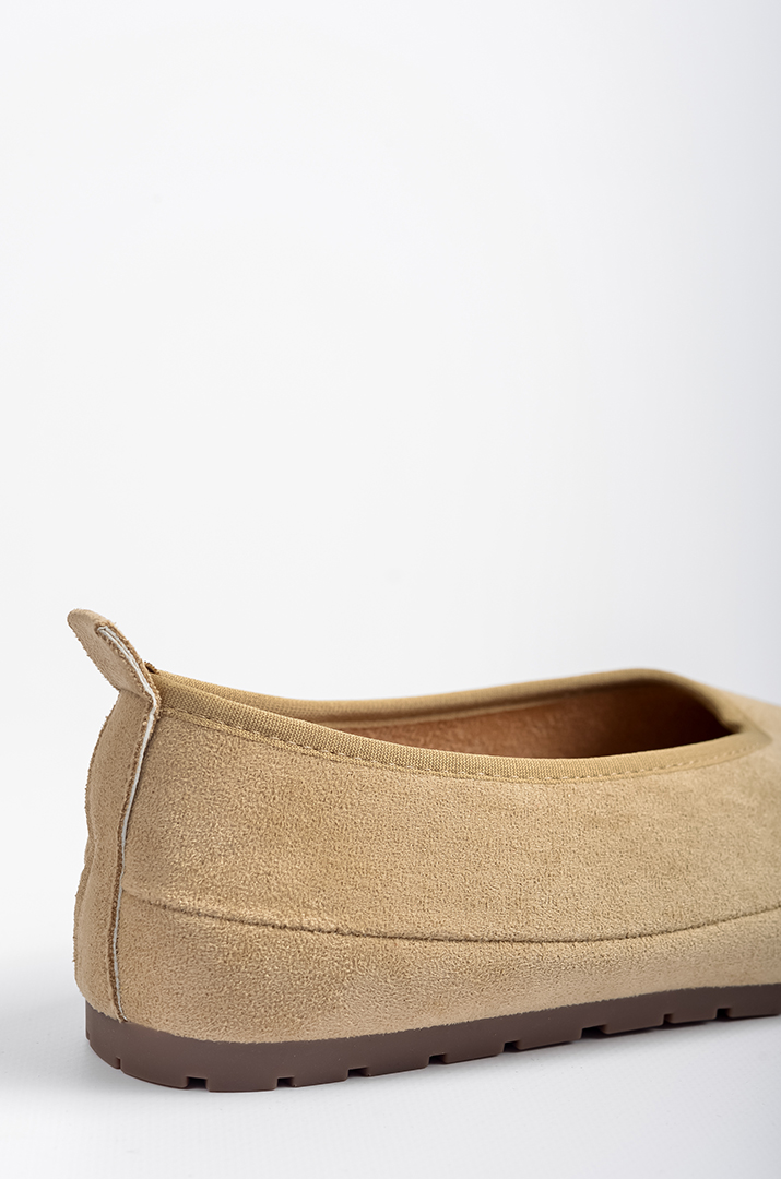 Мокасини з екозамші з рельєфною підошвою великих розмірів