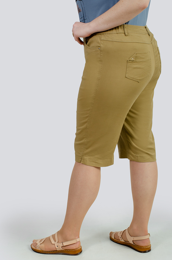 Капрі котонові в різних кольорах великих розмірів