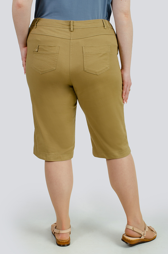 Капрі котонові в різних кольорах великих розмірів