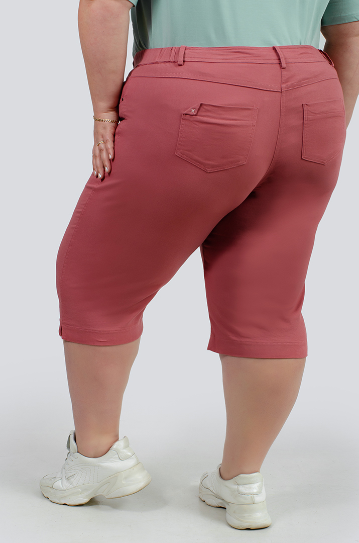 Капрі котонові в різних кольорах великих розмірів