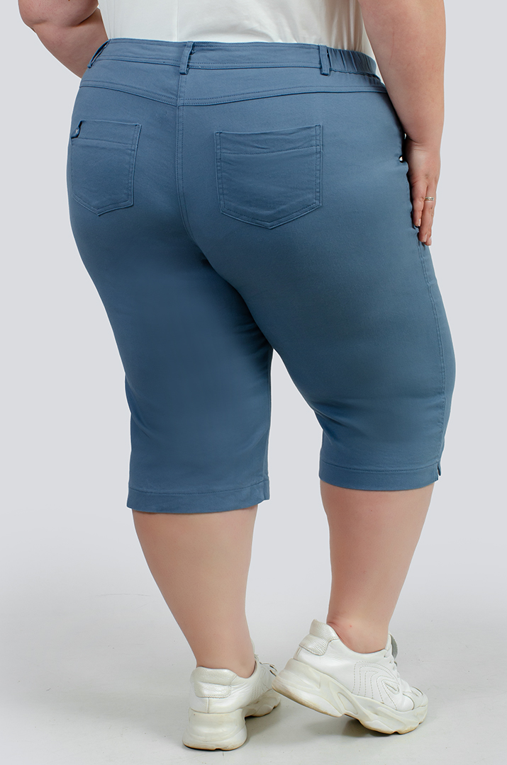 Капрі котонові в різних кольорах великих розмірів