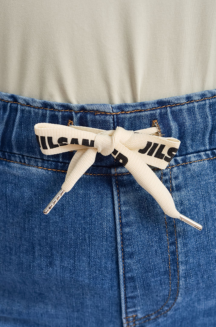 Шорти джинсові з потертостями великих розмірів