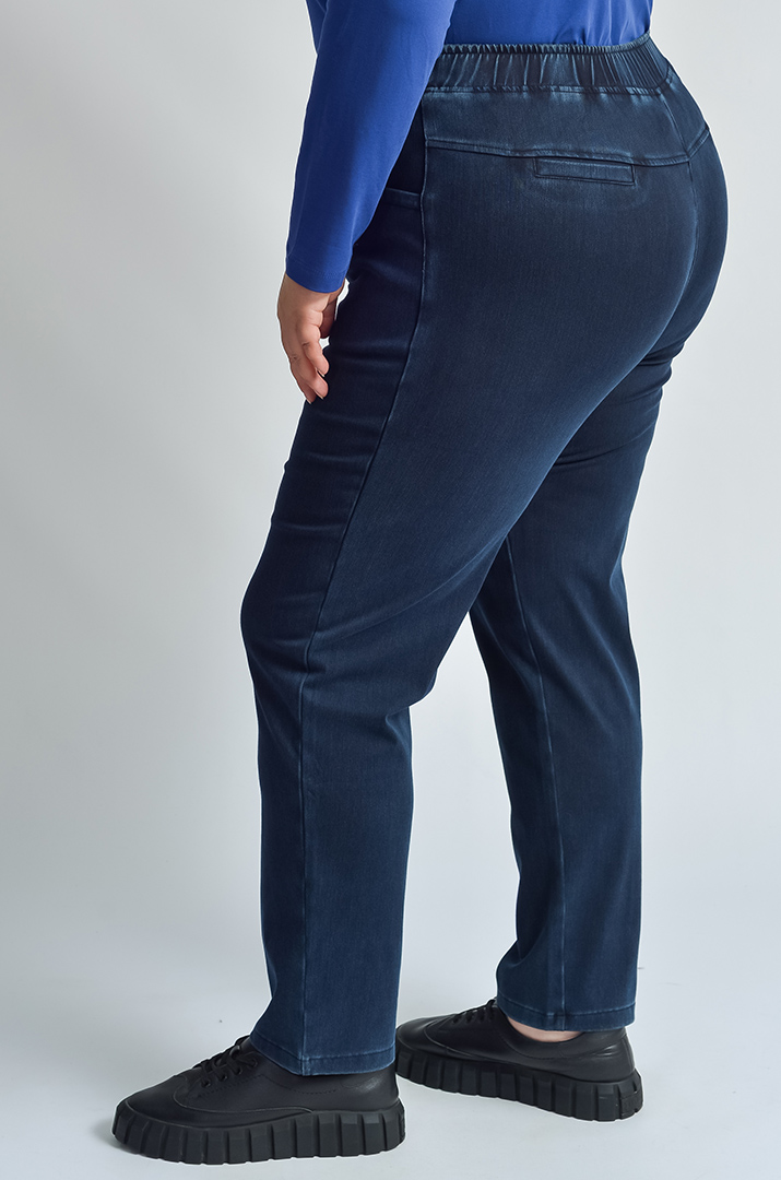 Джеггінси з еластичним поясом і кишенями великих розмірів