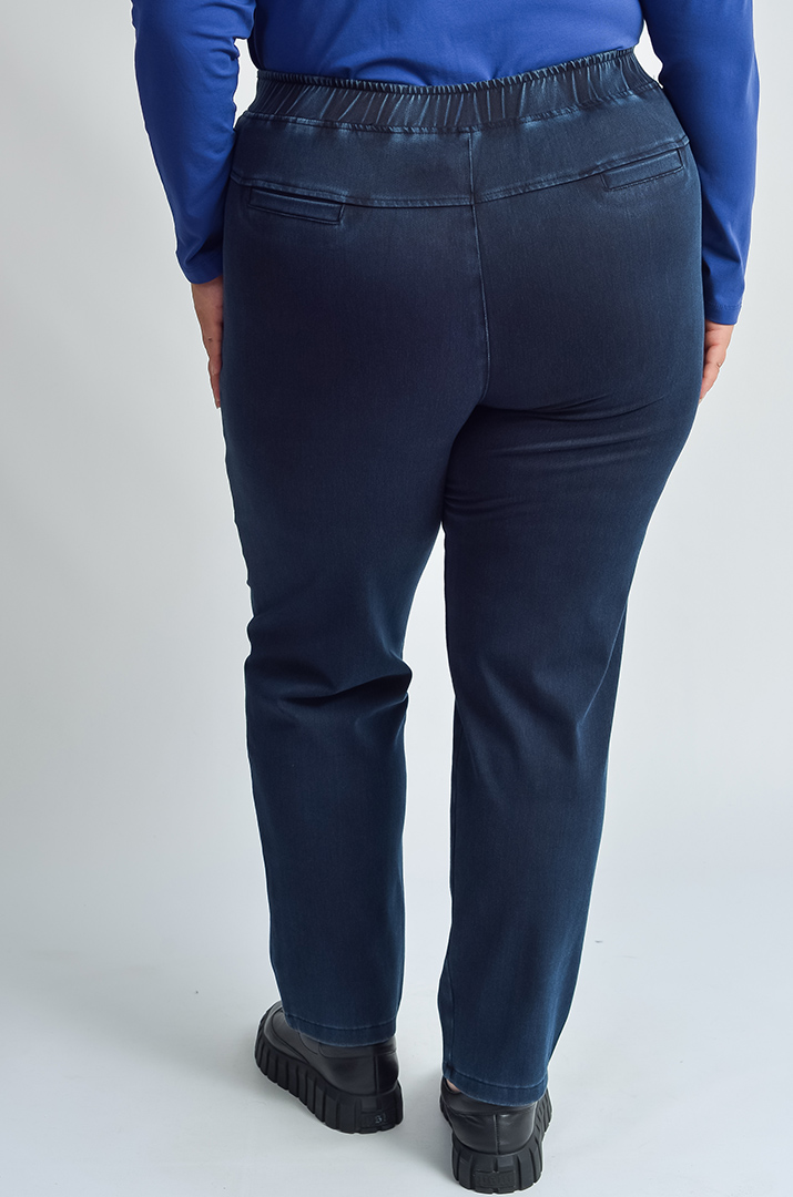 Джеггінси з еластичним поясом і кишенями великих розмірів