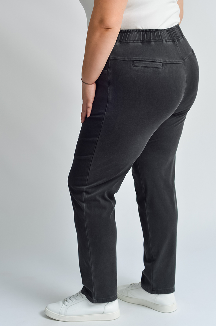 Джеггінси з еластичним поясом і кишенями великих розмірів