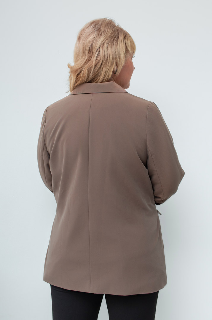 Классический удлиненный пиджак супер батал