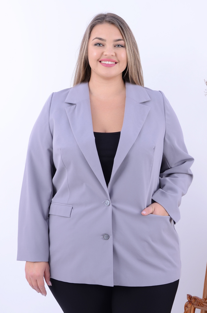 Классический удлиненный пиджак супер батал