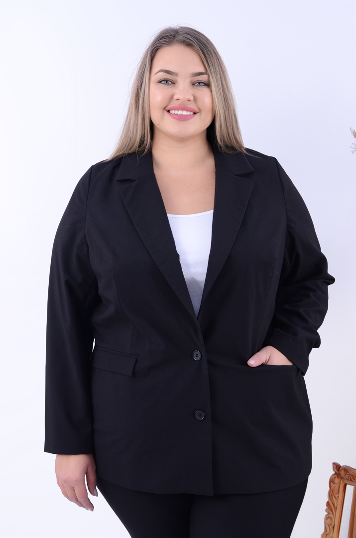 Классический удлиненный пиджак супер батал