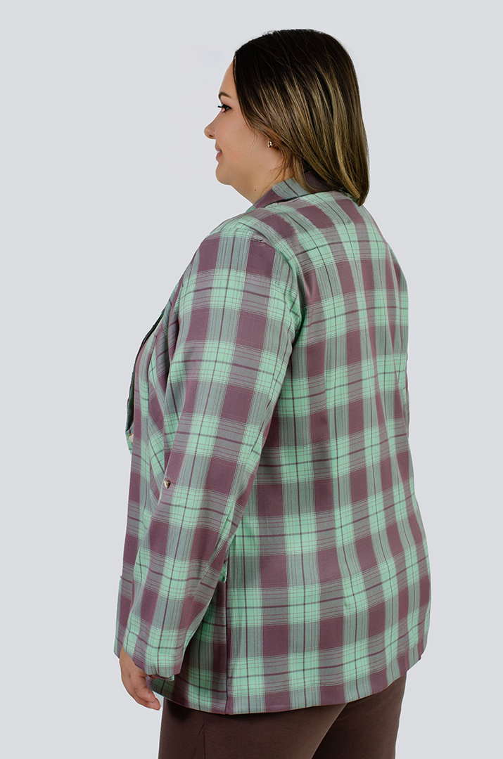 Пиджак в клеточку больших размеров