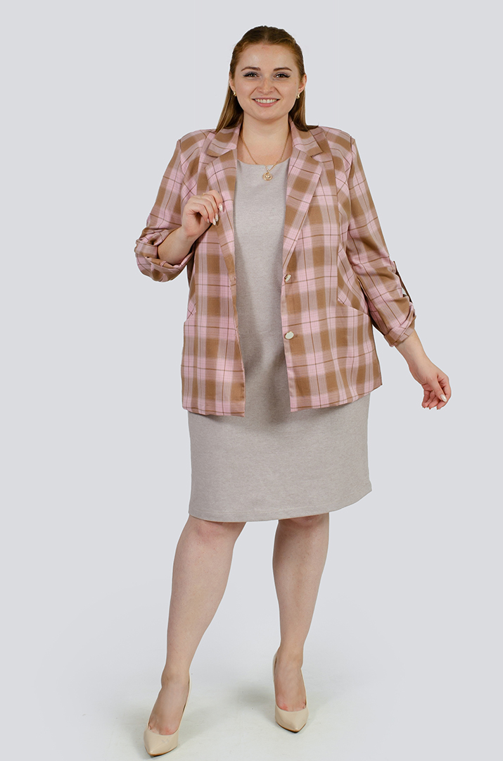 Пиджак в клеточку больших размеров