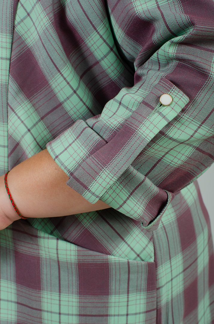 Пиджак в клеточку больших размеров