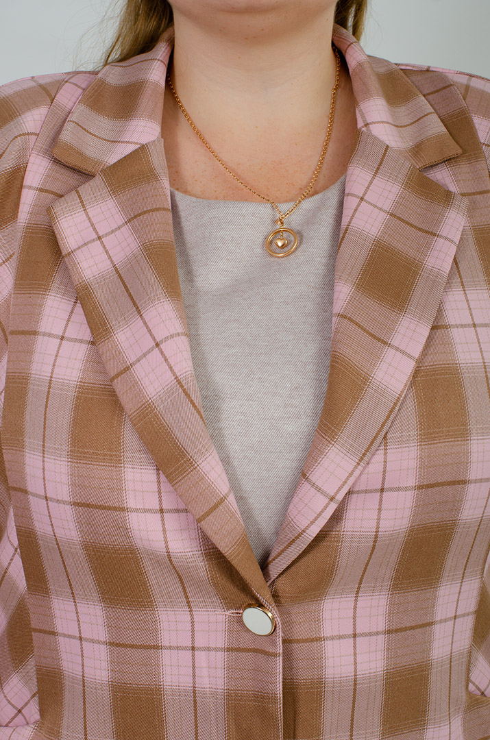 Пиджак в клеточку больших размеров