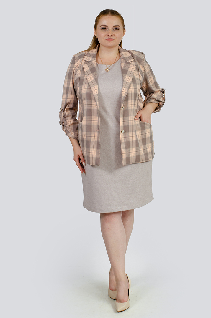 Пиджак в клеточку больших размеров