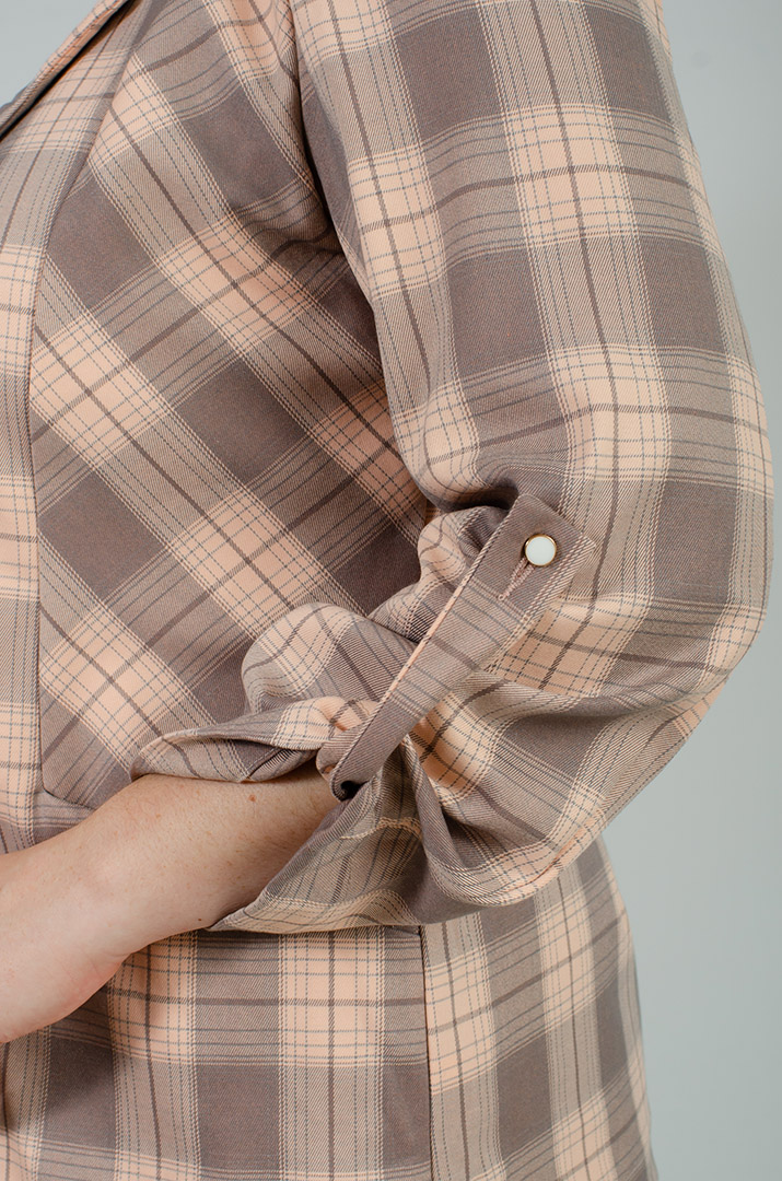 Пиджак в клеточку больших размеров