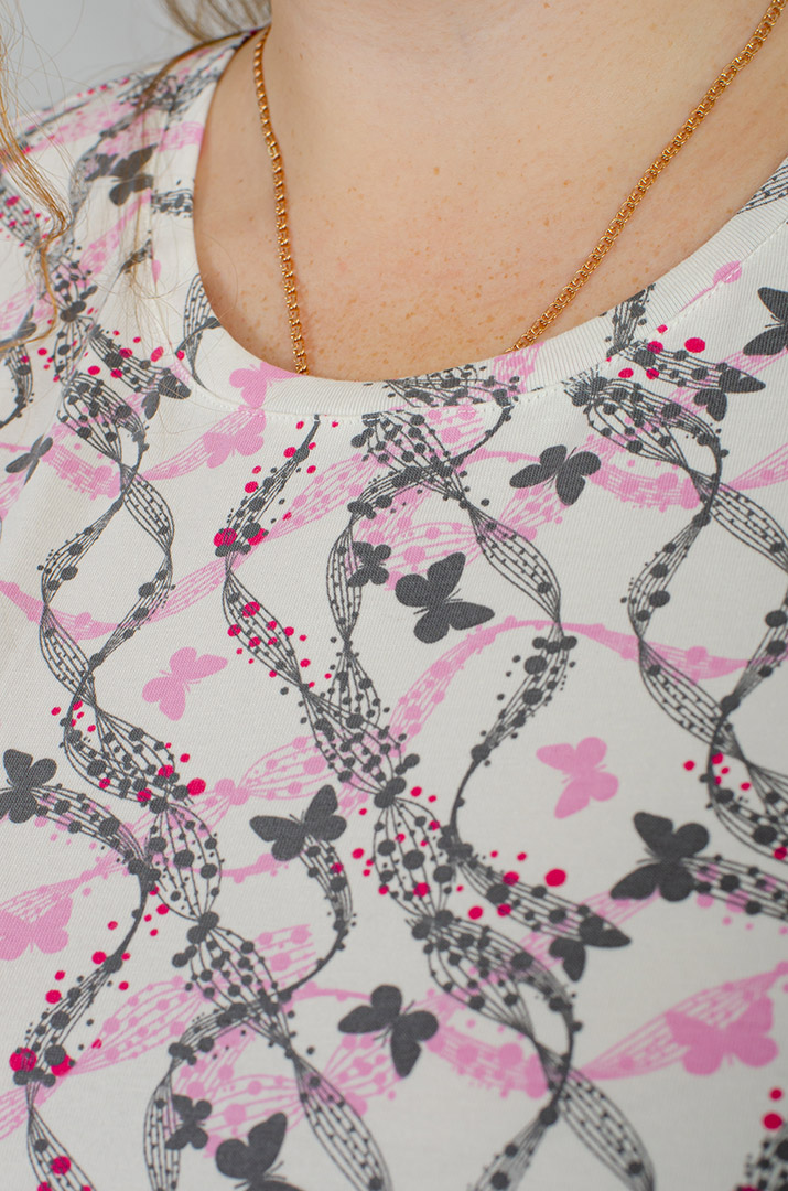 Піжама з брюками великих розмірів