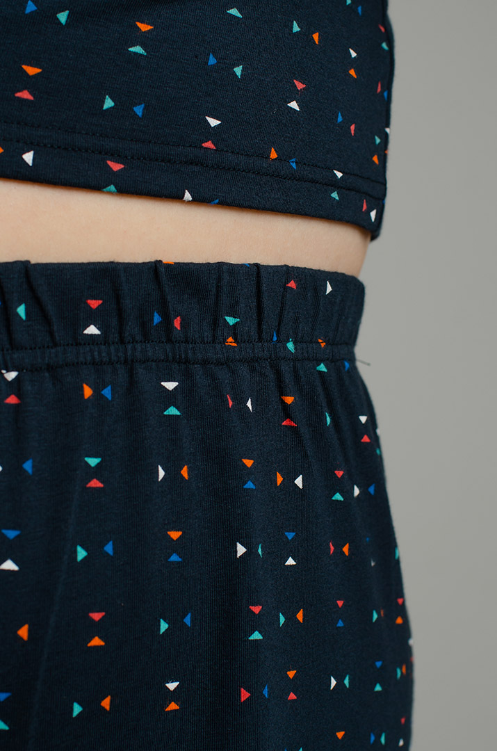 Піжама з брюками великих розмірів