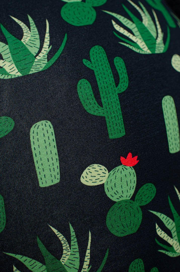 Трикотажная пижама с брюками больших размеров