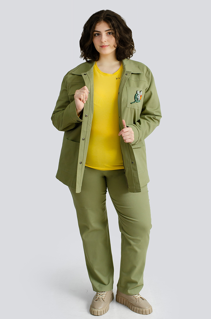 Джинсовый пиджак больших размеров