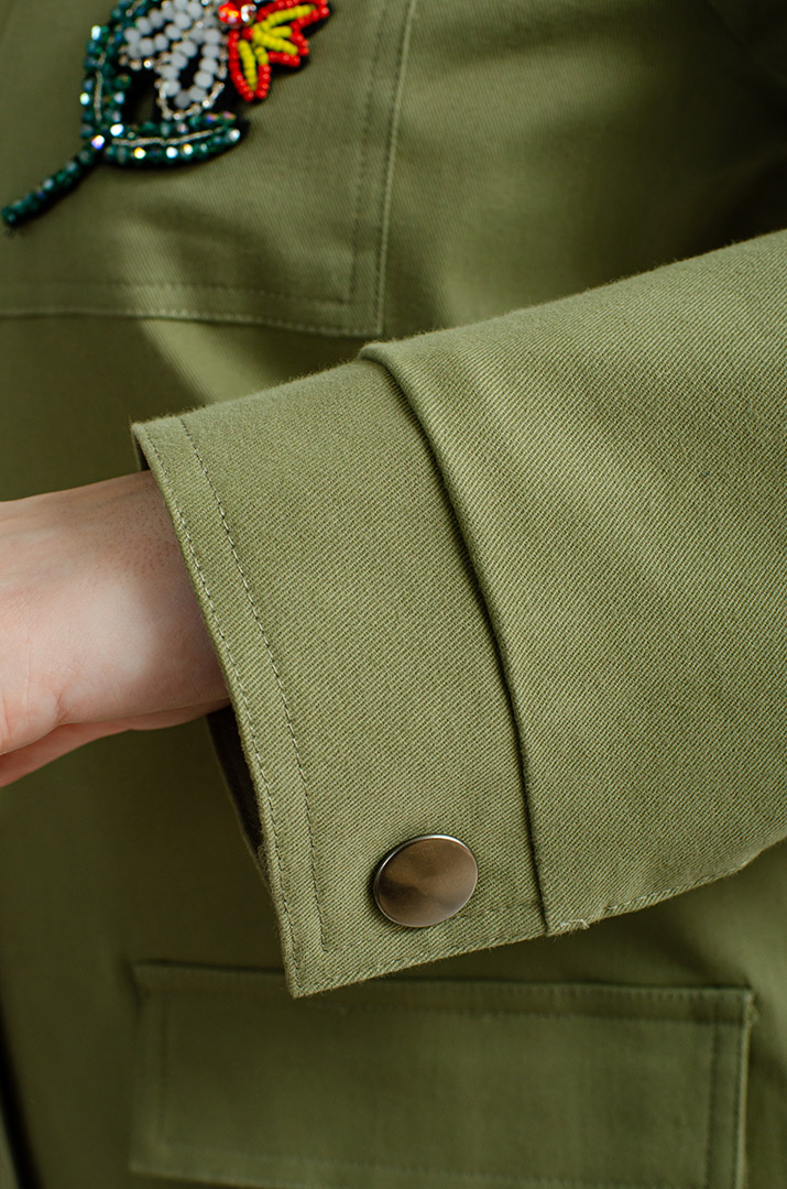 Джинсовый пиджак больших размеров