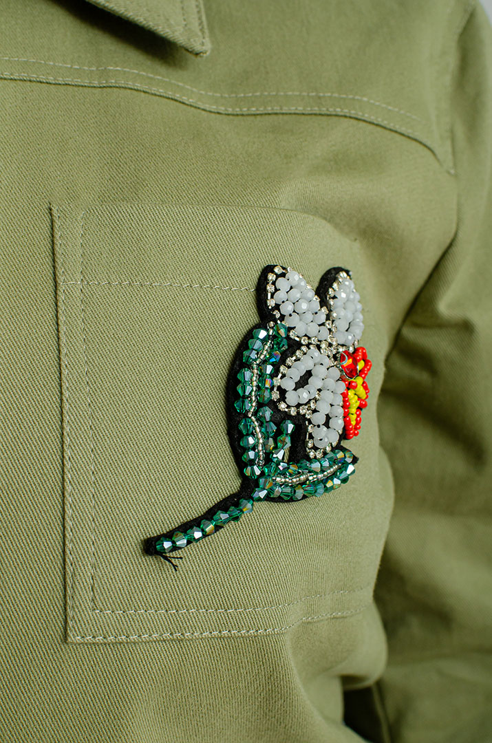 Джинсовый пиджак больших размеров