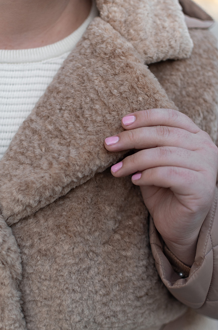 Пальто-трансформер плащівка та штучне хутро батал