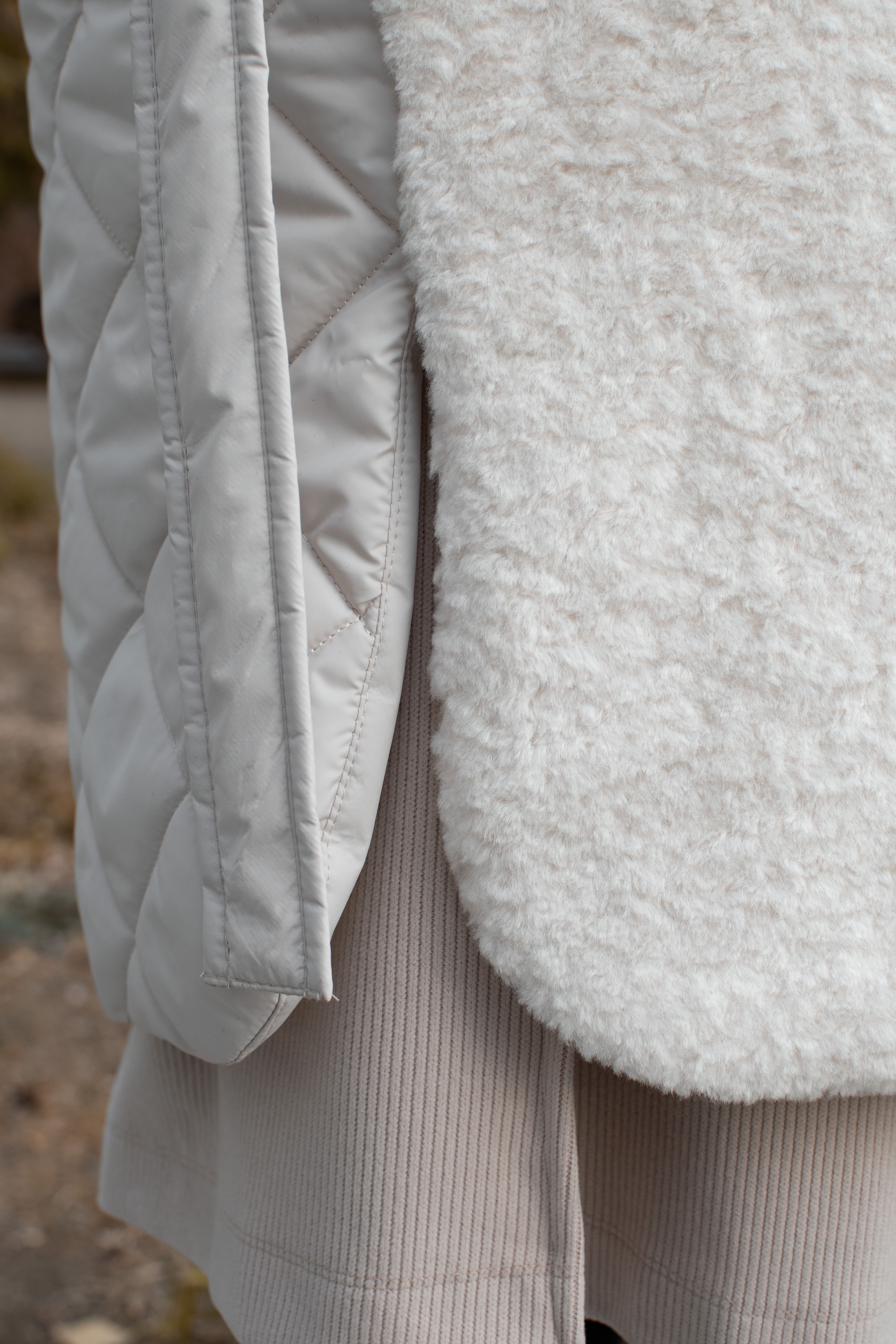 Пальто-трансформер плащівка та штучне хутро батал