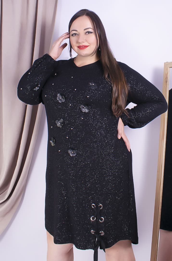 Сукня повсякденна коротка батал