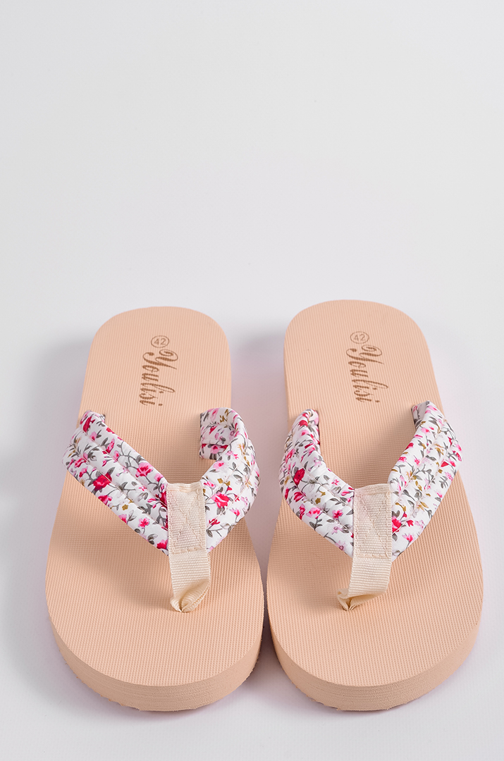 В'єтнамки з квітковими поворозками великих розмірів