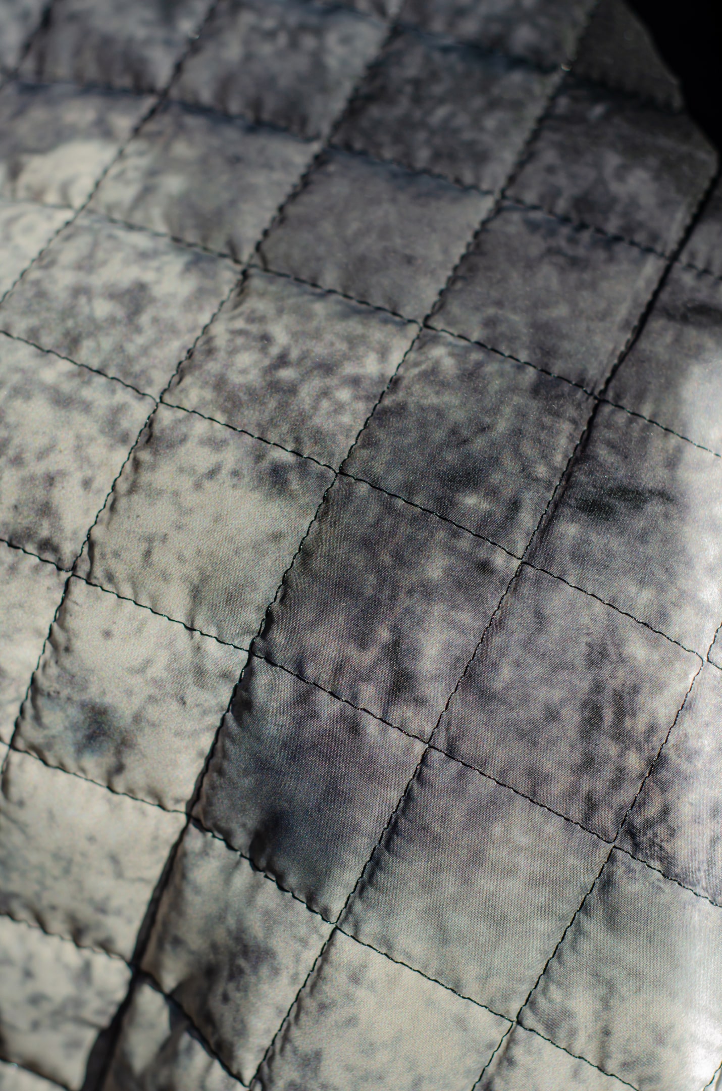 Пончо стеганое больших размеров