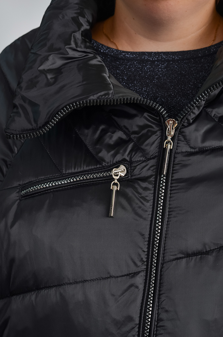 Пончо з кишенями на блискавці великих розмірів