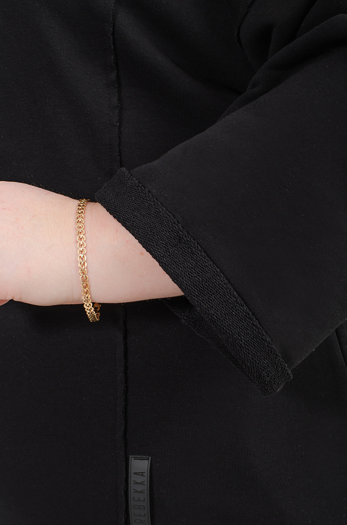 Стильний трикотажний прогулянковий костюм великих розмірів