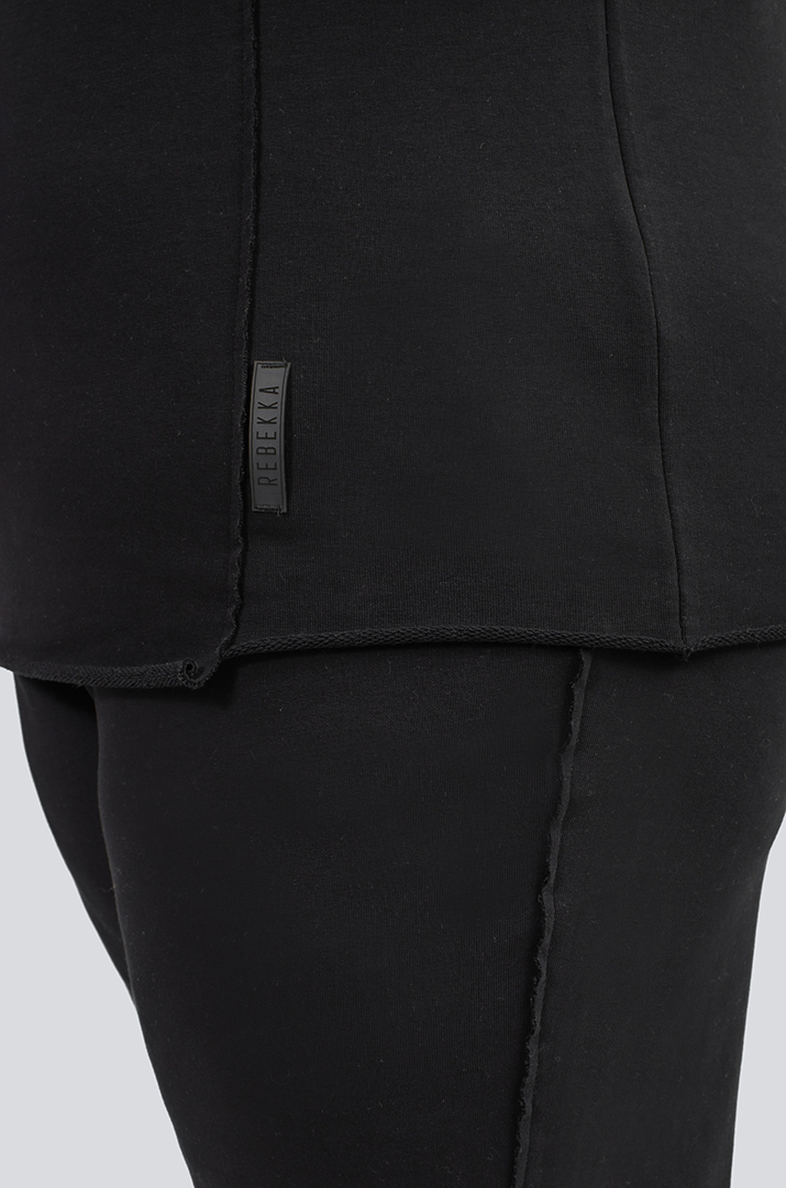 Стильний трикотажний прогулянковий костюм великих розмірів