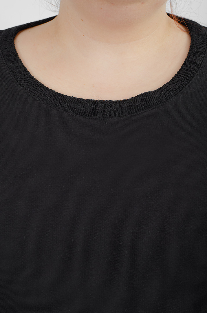 Стильний трикотажний прогулянковий костюм великих розмірів