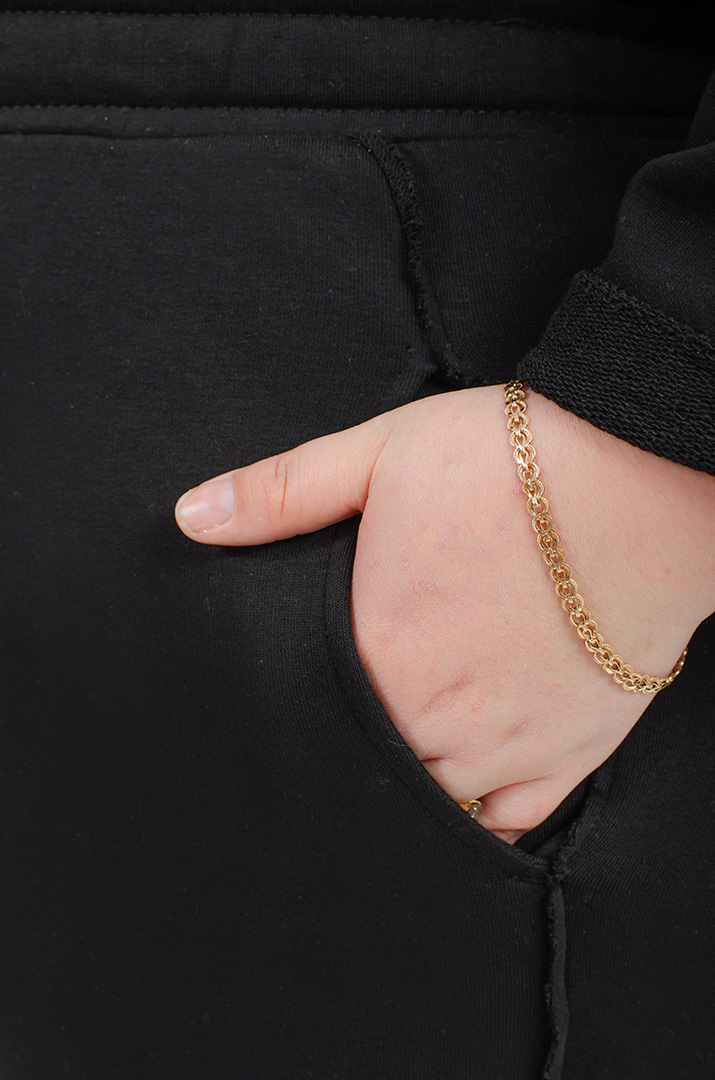 Стильний трикотажний прогулянковий костюм великих розмірів