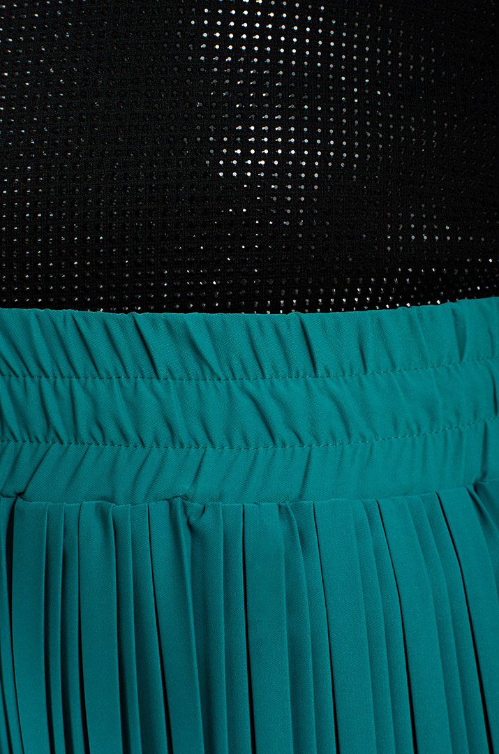 Розкішний костюм з широкими брюками великих розмірів