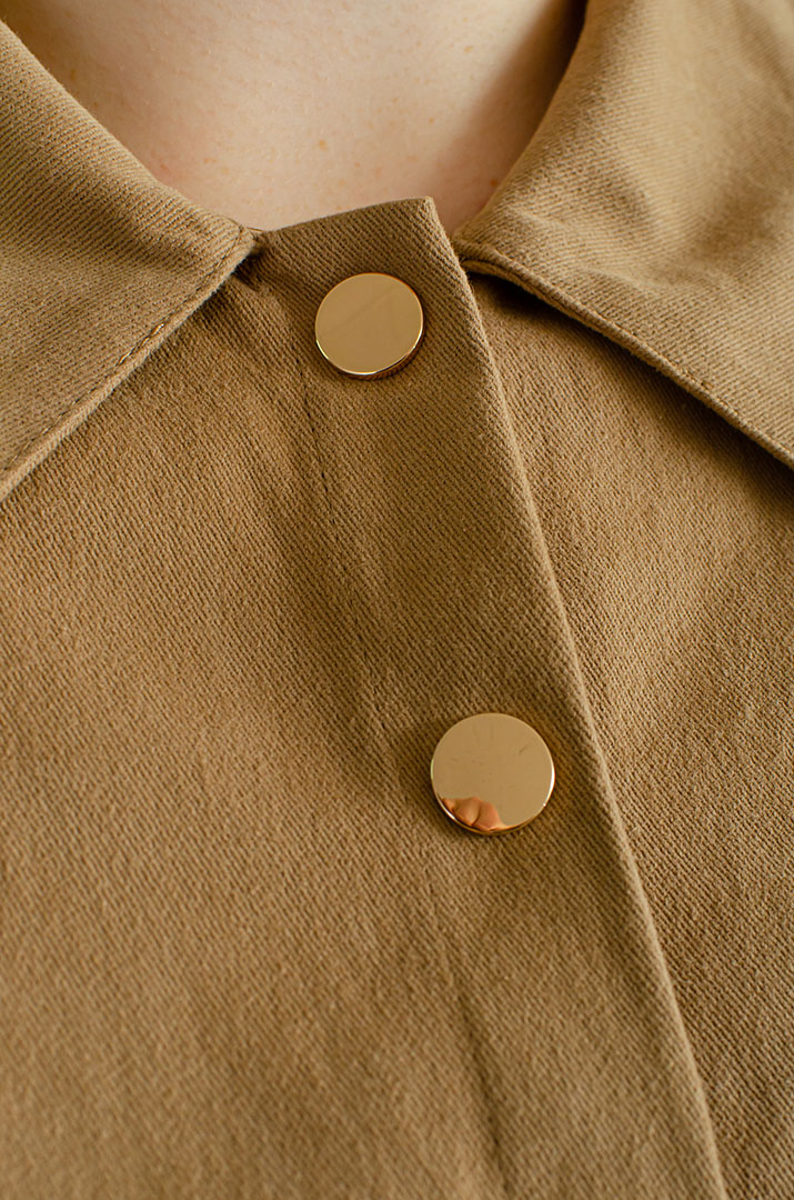 Джинсовый костюм-тройка больших размеров