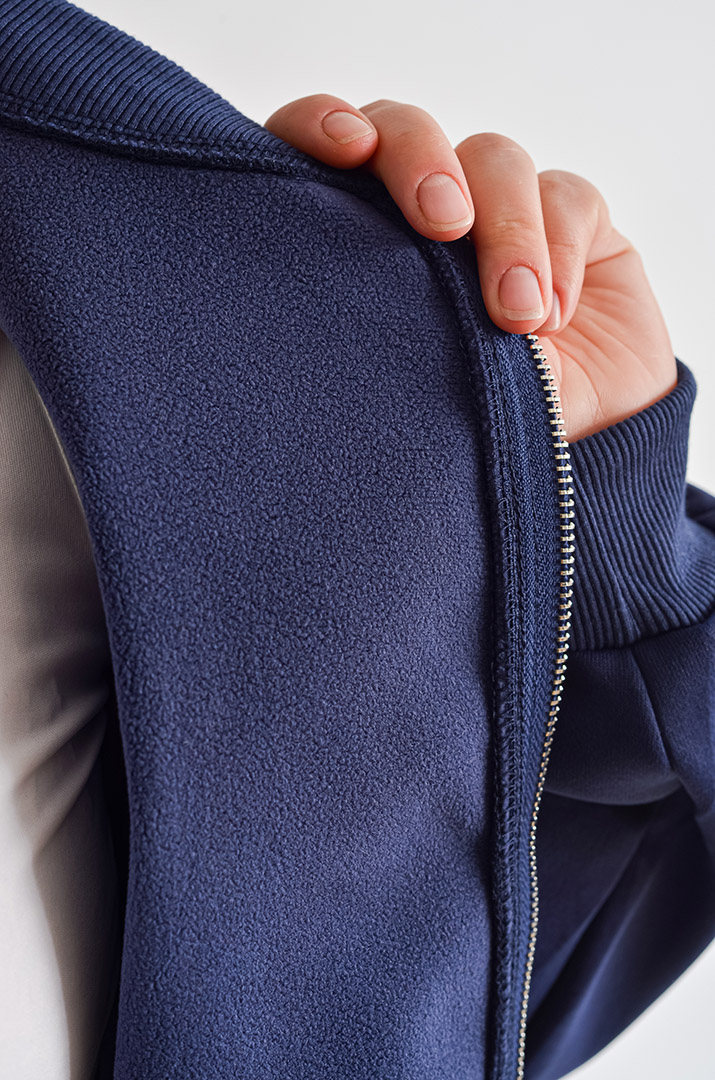 Костюм прогулянковий утеплений на флісі великих розмірів