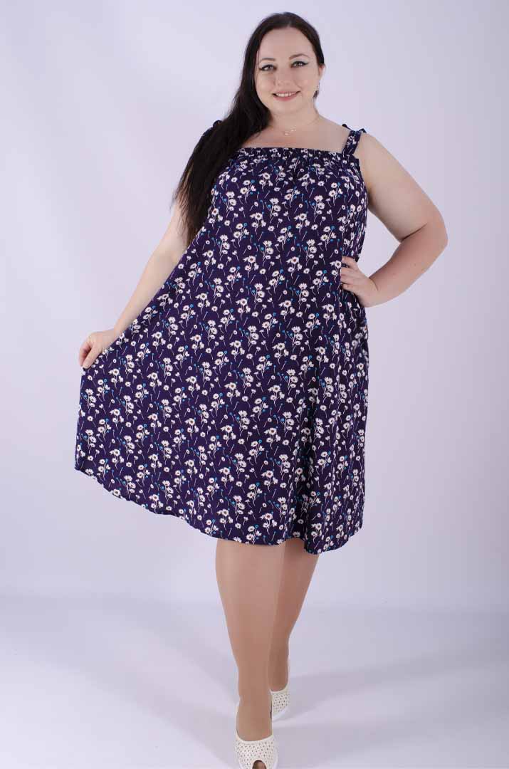 Сарафан-платье миди супер батал